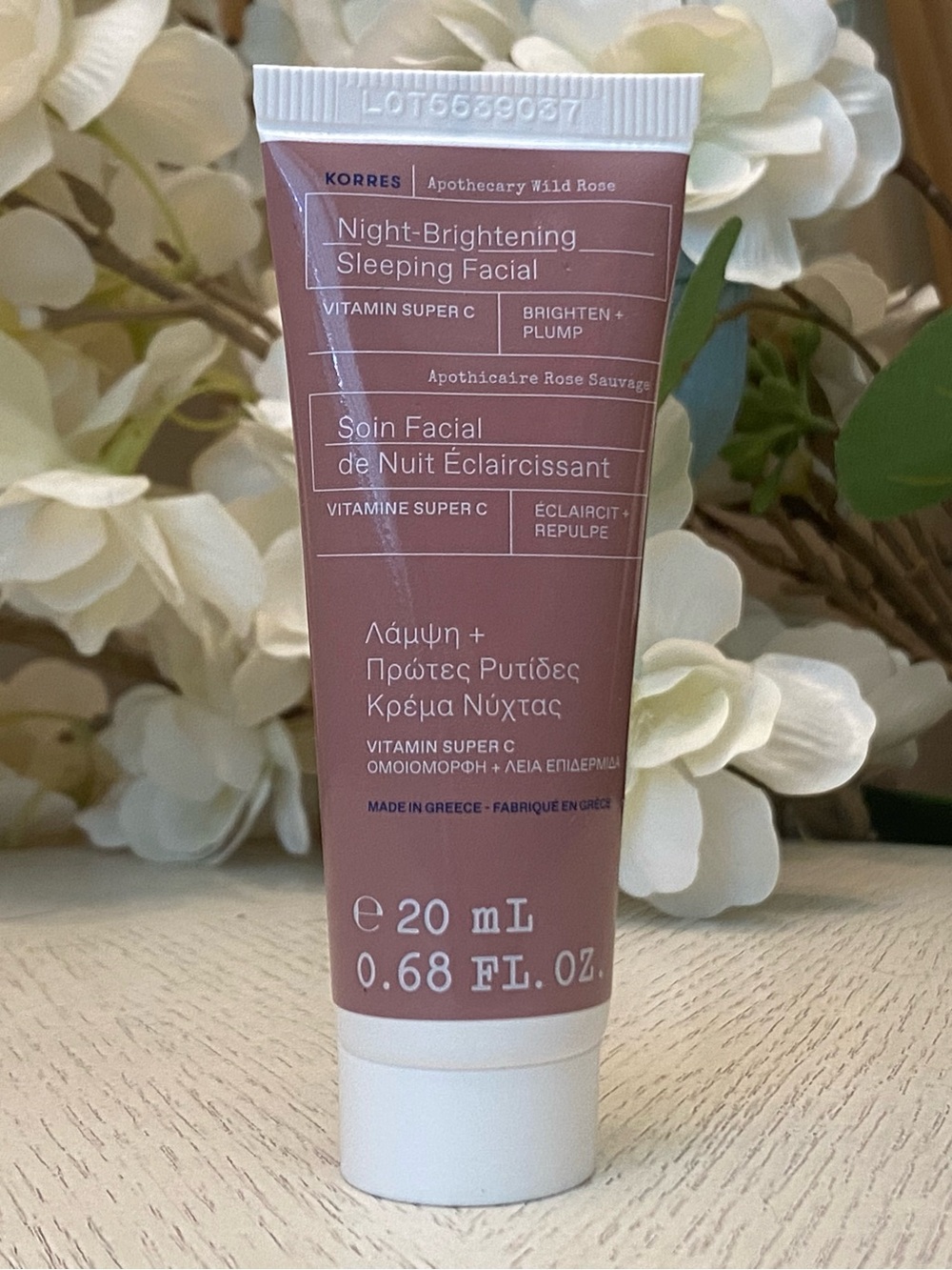 Korres Night-Brightening Sleeping Facial – Apothecary Wild Rose